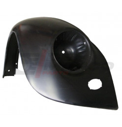 Front fender right, with hole for horn grill, for Beetle Standard from 08/1967 to 07/1973