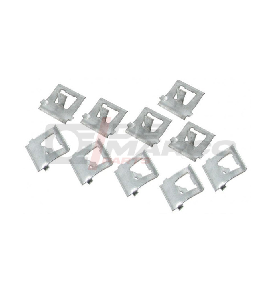 Clips for running board with 33mm moulding, for Beetle up to 07/1966 (10pcs)