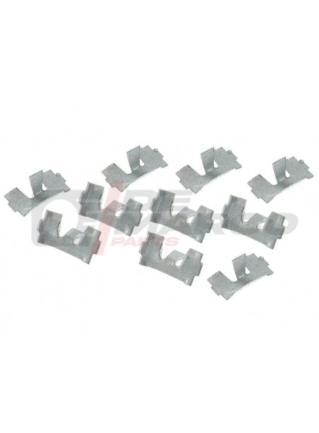 Clips for running board with 18mm moulding, for Beetle from 08/1966 to 07/1970 (10pcs)