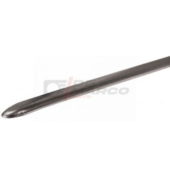Running board molding aluminum 9mm, for Super Beetle, Beetle from 08/1970 and later