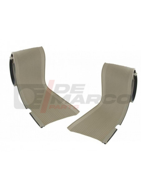 Running board mat beige (as pair) for Super Beetle and Beetle from 08/1960 and later