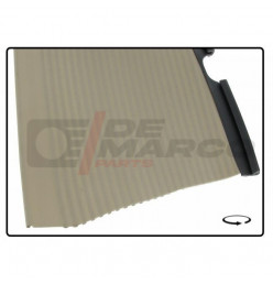 Running board mat beige (as pair) for Super Beetle and Beetle from 08/1960 and later