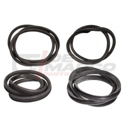 Window seal kit Cal-look for Beetle Sedan from 03/1953 to 07/1957 (4pcs)