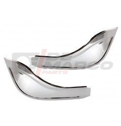 Gravel guards front aluminium for Super Beetle 1302/1303 (Top quality)