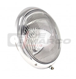 European headlight assembly Hella, for Beetle up to 07/1967, Porsche 356 from 08/1950 to 04/1965