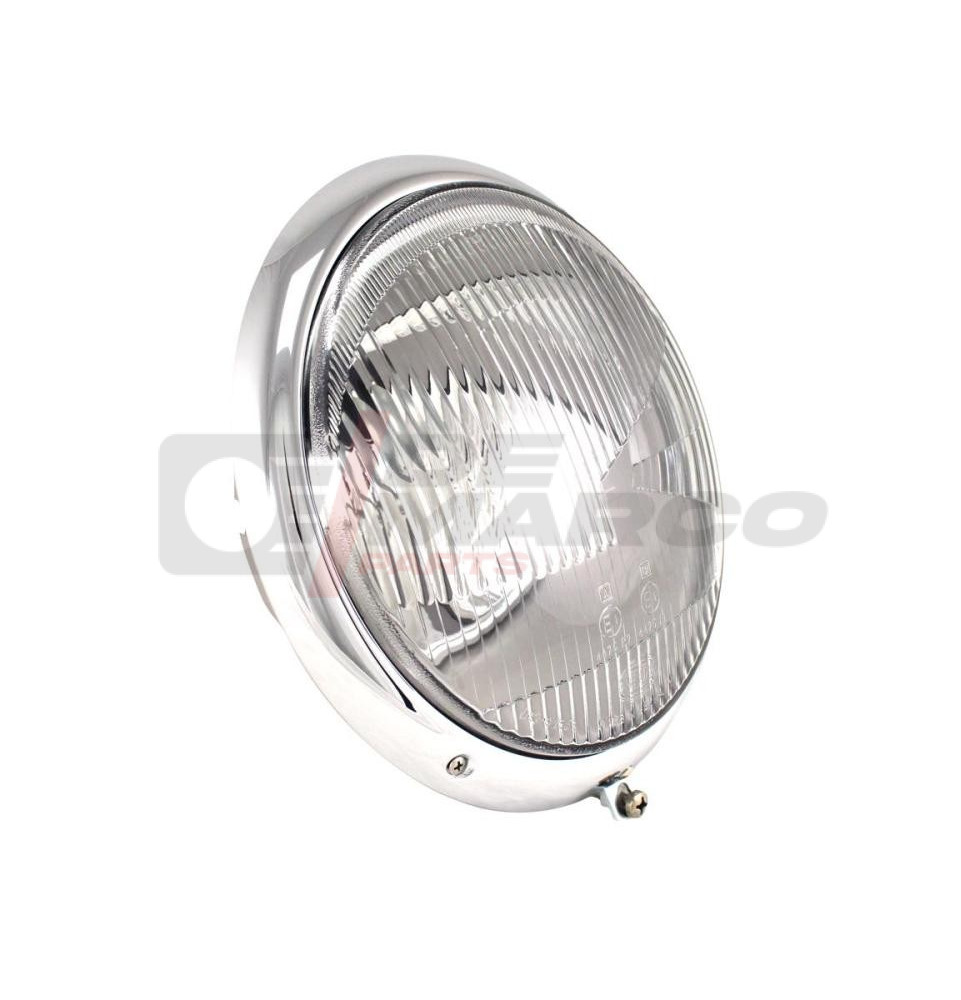 European headlight assembly Hella, for Beetle up to 07/1967, Porsche 356 from 08/1950 to 04/1965