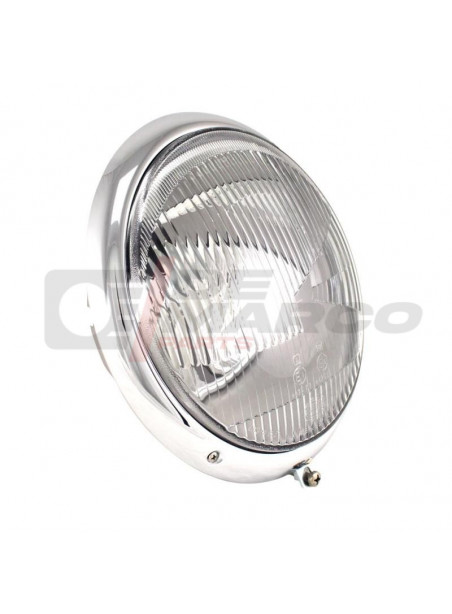 European headlight assembly Hella, for Beetle up to 07/1967, Porsche 356 from 08/1950 to 04/1965