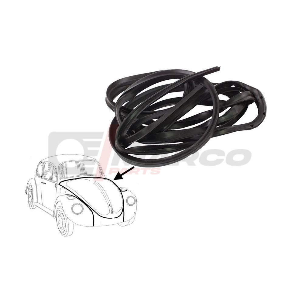 Front hood seal Super Beetle 1303