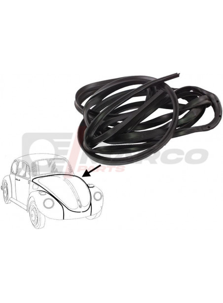 Front hood seal Super Beetle 1303