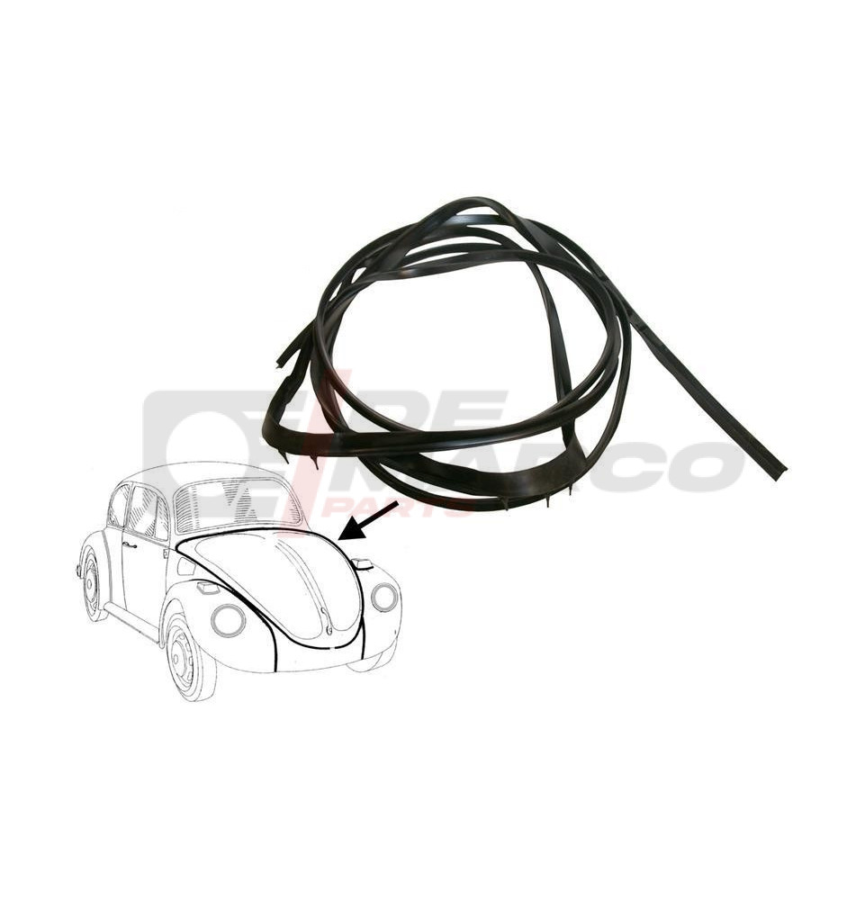 Front hood seal Beetle,Super Beetle 1302