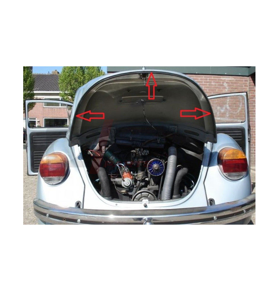 Guarnizione Cofano Motore Per BMW F30, F31, F32 - Ricambio OEM 51767255802 - In Materiale ABS - Foto 8