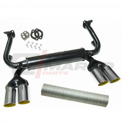 Monza exhaust 1.3/1.5/1.6cc for Beetle, Super Beetle, Buggy, Thing 181, Karmann Ghia, Bus T1, T2