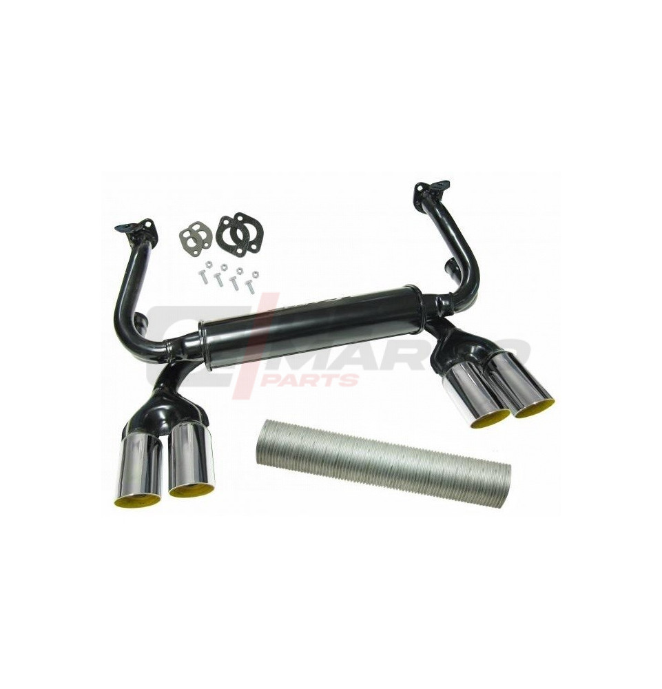 Monza exhaust 1.3/1.5/1.6cc for Beetle, Super Beetle, Buggy, Thing 181, Karmann Ghia, Bus T1, T2