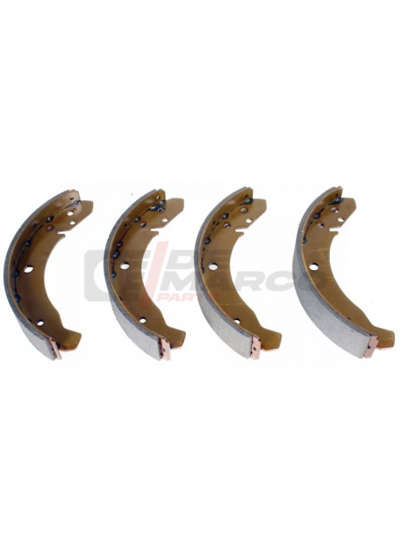 Brake shoe set rear or front for Beetle, Super Beetle, Buggy, Karmann Ghia, Thing, Porsche 924 (Top quality)