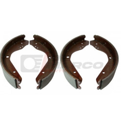 Brake shoe set front for Super Beetle 1302/1303, rear Type 3 and Type 4