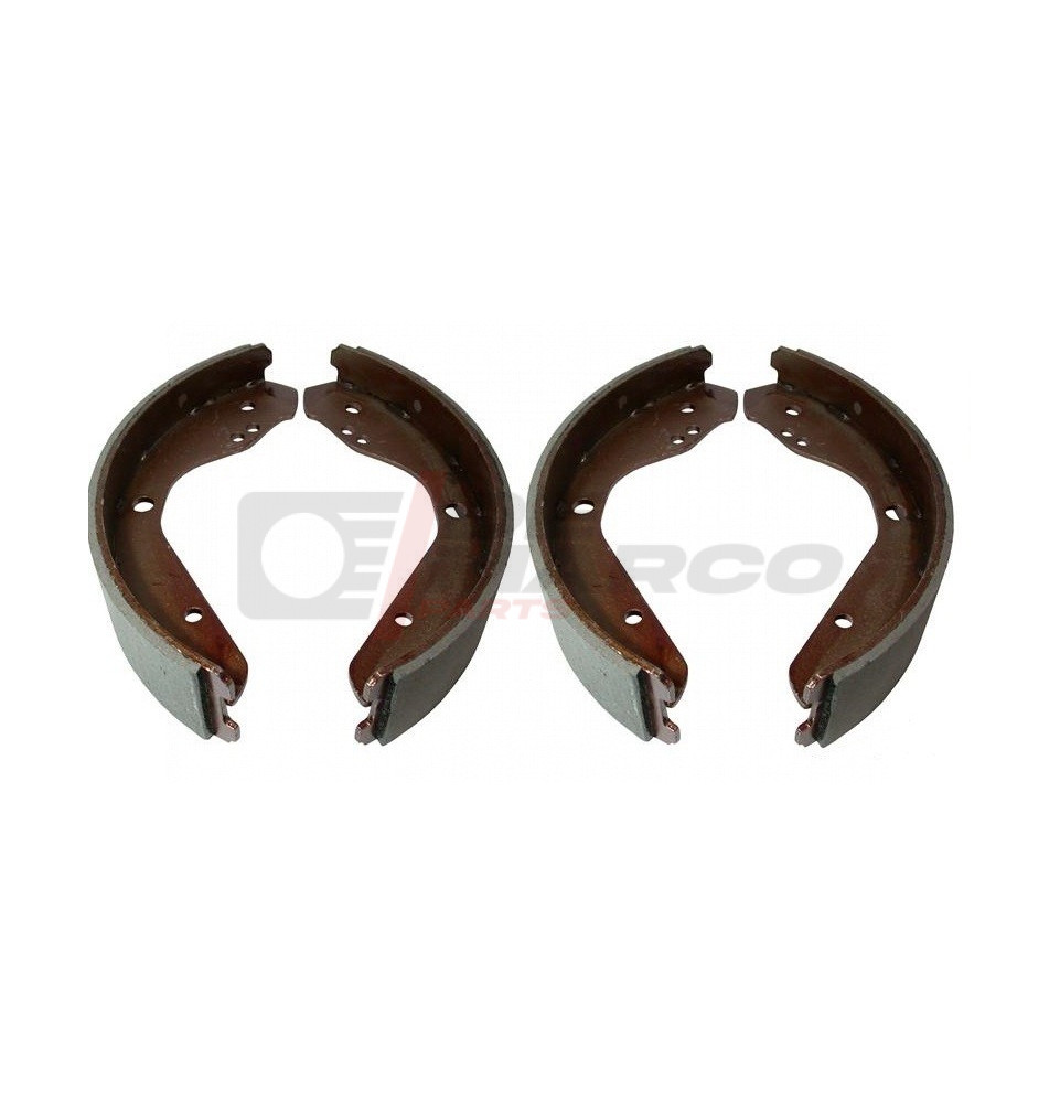 Brake shoe set front for Super Beetle 1302/1303, rear Type 3 and Type 4