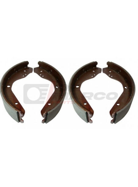 Brake shoe set front for Super Beetle 1302/1303, rear Type 3 and Type 4