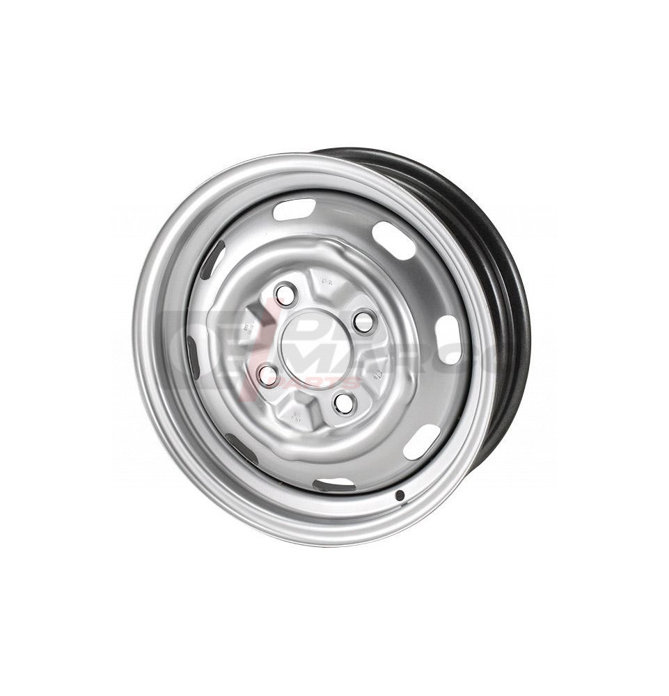 Cerchio ruota grigio tipo originale 4x130 4.5x15 ET+45 per Maggiolino, Maggiolone, Buggy, Karmann Ghia, Type 3