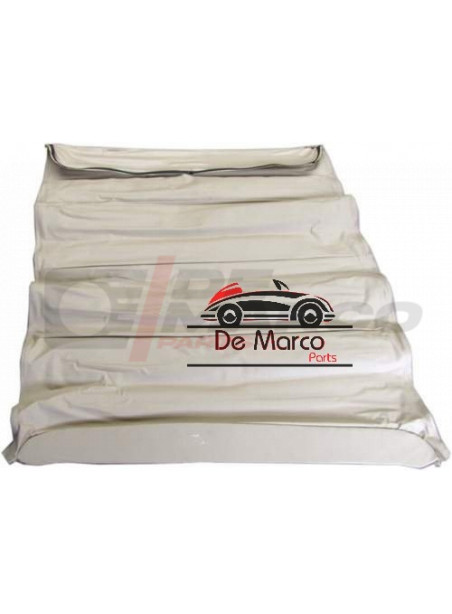 Revestimiento de techo de vinilo color marfil para Renault 4