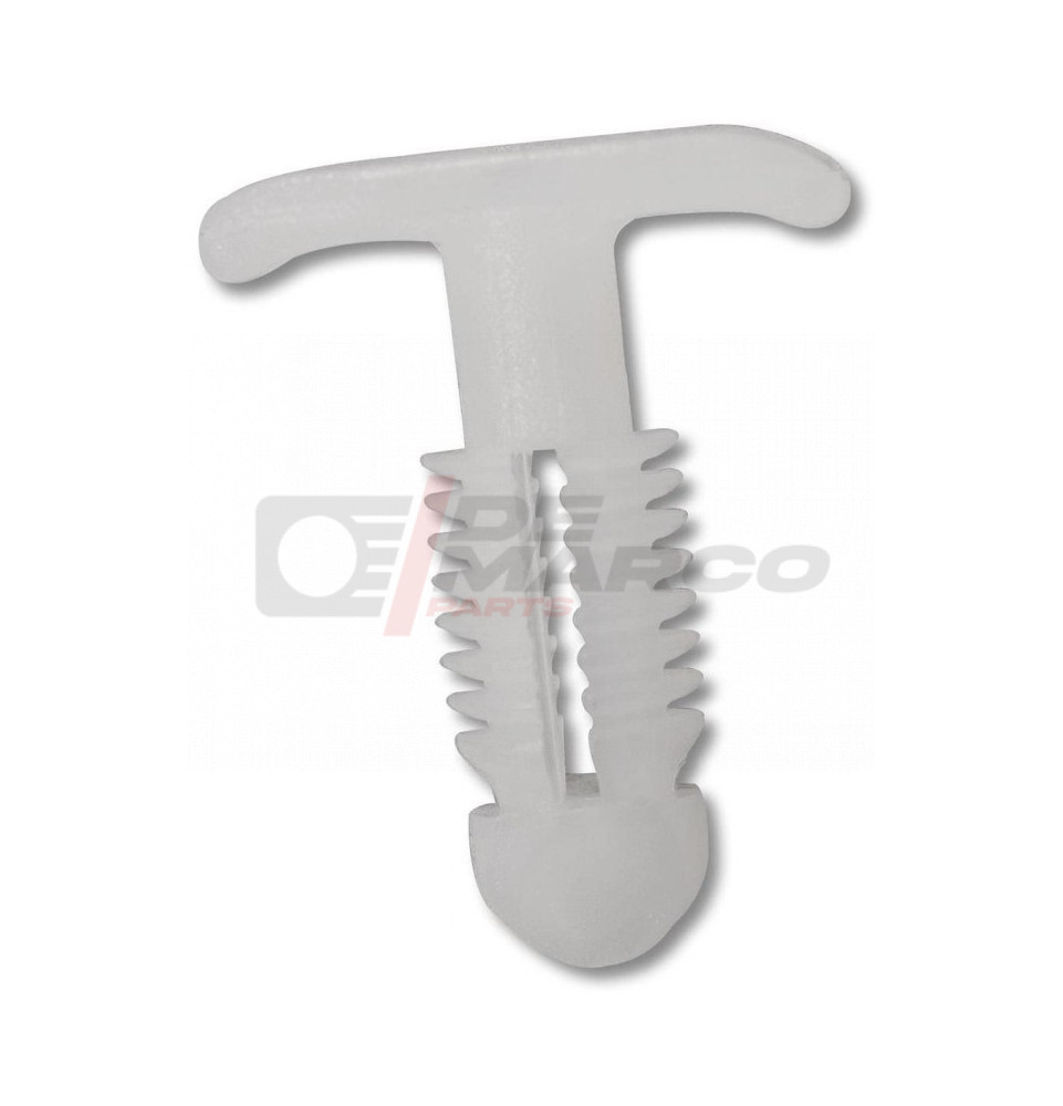 Clip fissaggio guarnizione cofano anteriore Maggiolone 1303, KG, Golf mk1... (1pz) Clip fissaggio guarnizione cofano anteriore Maggiolone 1303, KG, Golf mk1... (1pz)