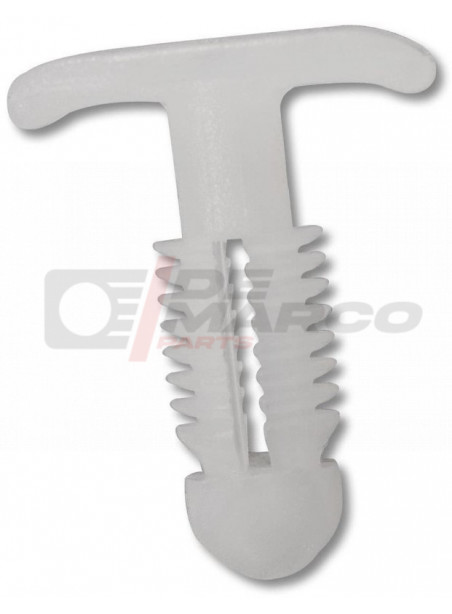 Clip fissaggio guarnizione cofano anteriore Maggiolone 1303, KG, Golf mk1... (1pz)