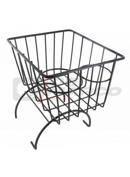 Storage basket black for Beetle, Super Beetle, Karmann Ghia, Buggy, Thing, Type 3