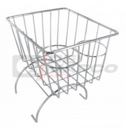 Storage basket chromed for Beetle, Super Beetle, Karmann Ghia, Buggy, Thing, Type 3