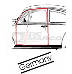 Door seal left Super Beetle, Beetle Sedan from 08/1966 and later (Top Quality)