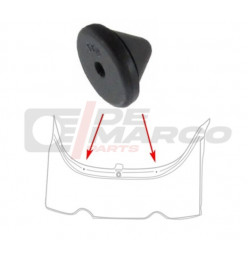 Rubber side stop for Beetle, Super Beetle, Karmann Ghia, Type 3, Thing, Bus T1, T2, T25