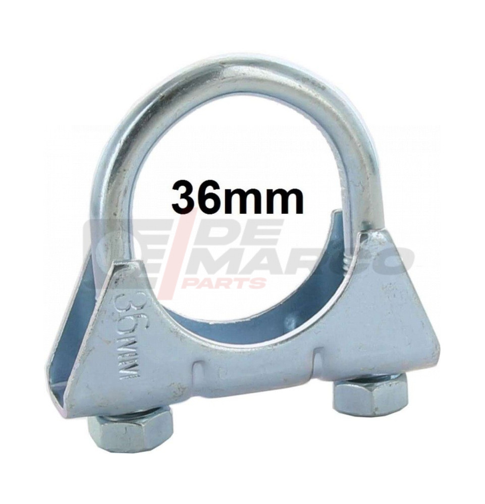 Exhaust clip 36m for R4, R5, R6...