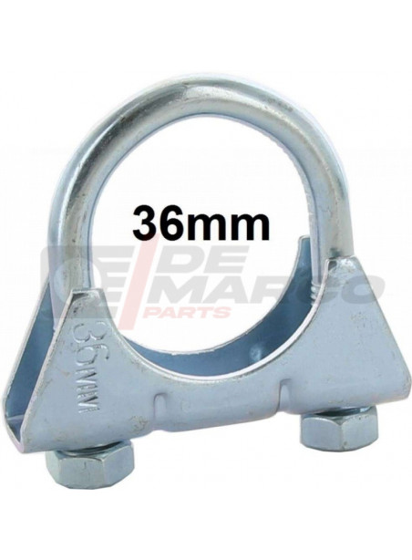 Exhaust clip 36m for R4, R5, R6...