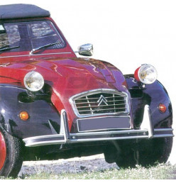 Griglia con bordo cromato, cofano anteriore Citroen 2CV