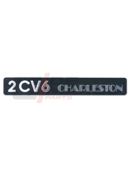 Stemma in metallo adesivo portellone posteriore 2CV6 CHARLESTON