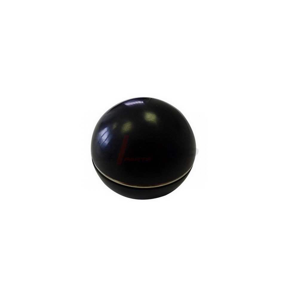 Gear shift knob black, with chrome ring for Citroen 2CV, Dyane, Mehari, Ami 6/8