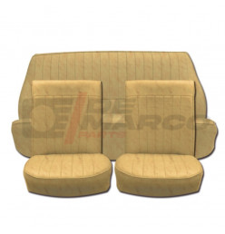 Set Rivestimenti sedili vinile beige pergamino Renault Dauphine