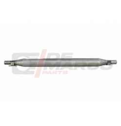 Tubo marmitta centrale ''sigaro'' per Citroen 2CV, Dyane, Mehari, Ami 6/8