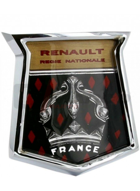 Stemma anteriore in metallo per Renault Dauphine
