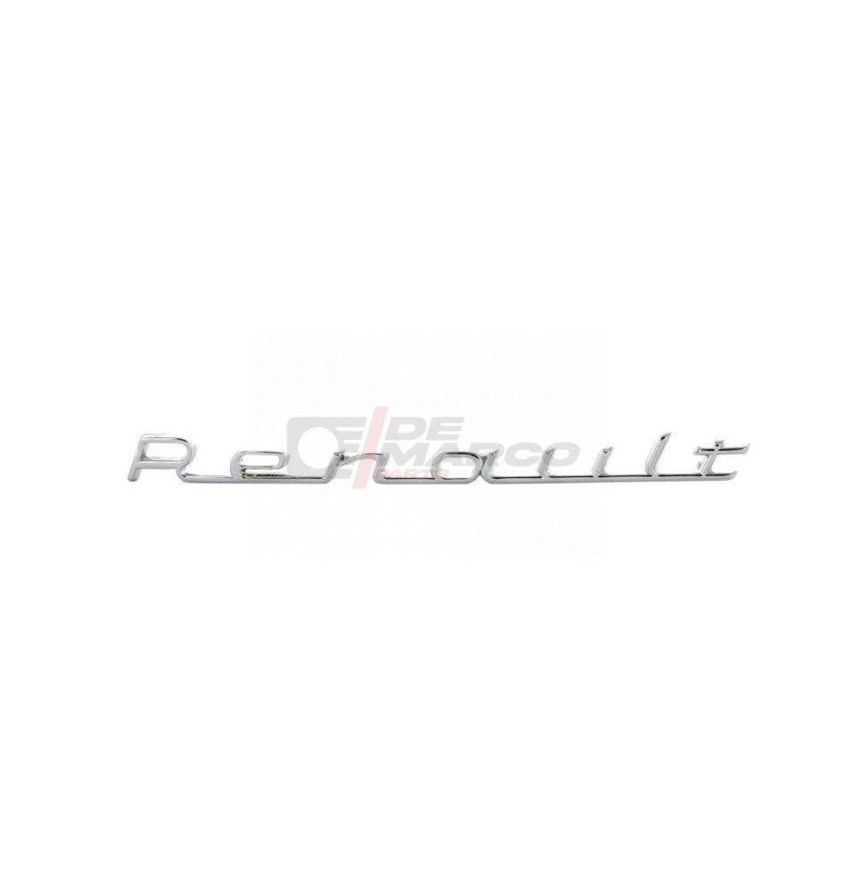 Scritta cromata in metallo Renault su parafango, per Floride