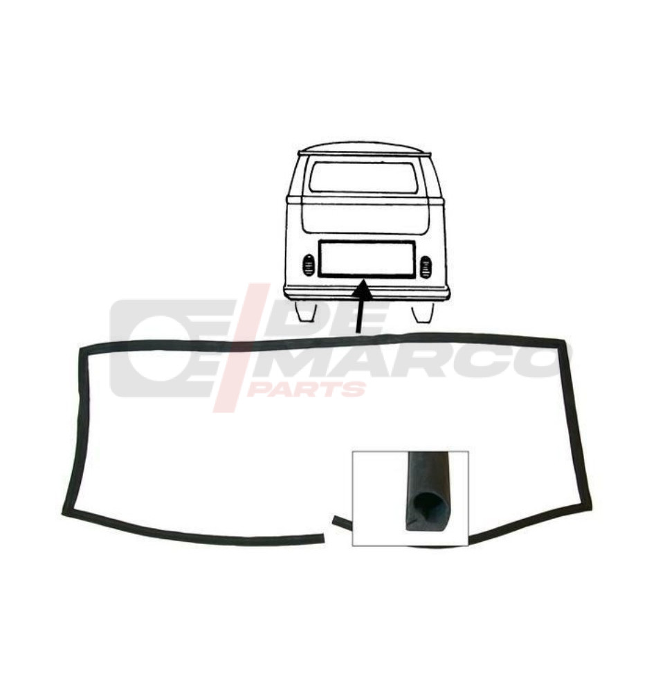 GUARNIZIONE COFANO MOTORE T2 08/71-07/79 GUARNIZIONE COFANO MOTORE T2 08/71-07/79