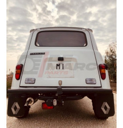 Par de faldones traseros con logotipo, Renault 4