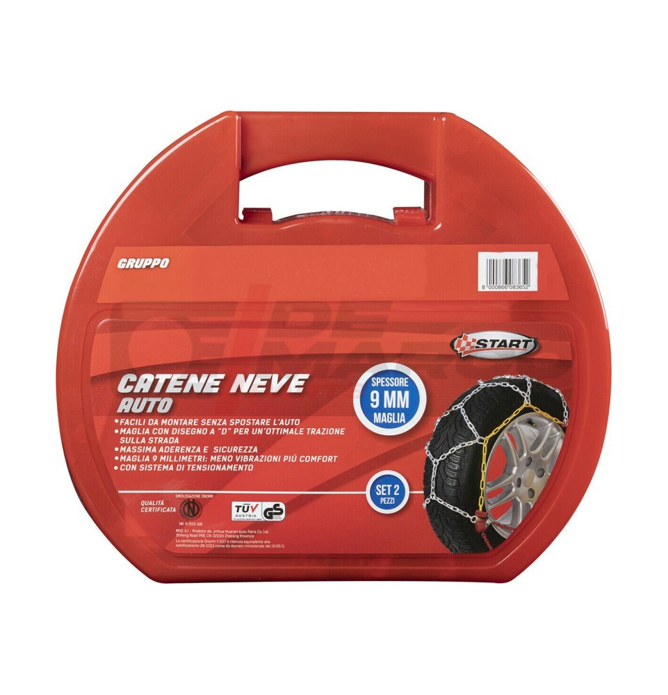 Set catene da neve 125/15 o 135/15 per Citroen 2CV, Dyane, Mehari e Ami 6/8 Set catene da neve 125/15 o 135/15 per Citroen 2CV, Dyane, Mehari e Ami 6/8