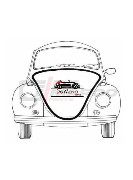 Front hood seal Beetle from 1948 to 1960 (Top quality)