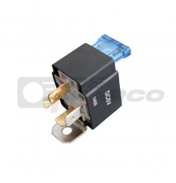 Relé universal de 6 voltios y 30 A con fusible de 15 A