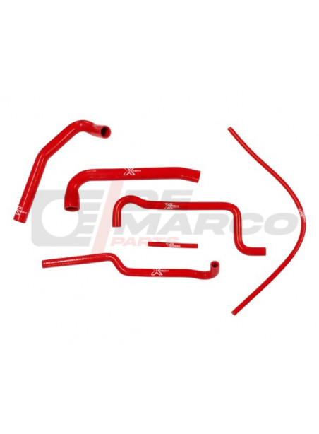 Kit complet de durites de refroidissement en silicone rouge pour R4 956-1108cc