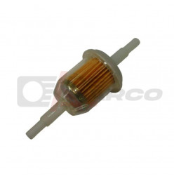 Filtro de gasolina de plástico para mangueras con un diámetro interior de 5 a 7 mm