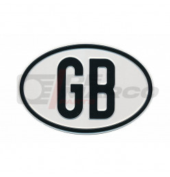 Placa de identificación metálica de Gran Bretaña