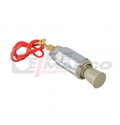 Encendedor con pomo gris para coches clásicos