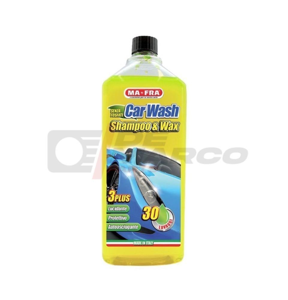 Champú y cera para lavado de autos MA-FRA