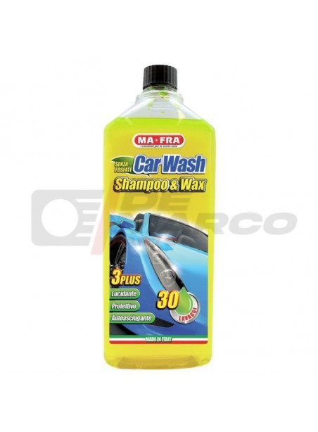 Champú y cera para lavado de autos MA-FRA