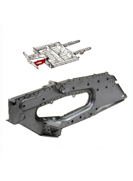 Brazo de chasis delantero izquierdo del Renault 4
